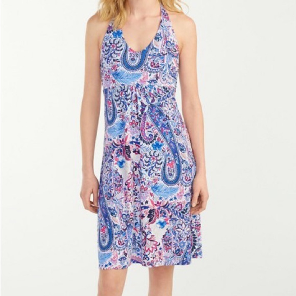 Tommy Bahama Palais Paisley Halter Dress XS
